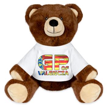 valencia_gp - MiniFeet® RecycelBär® Teddy Bear Brown - white - Front
