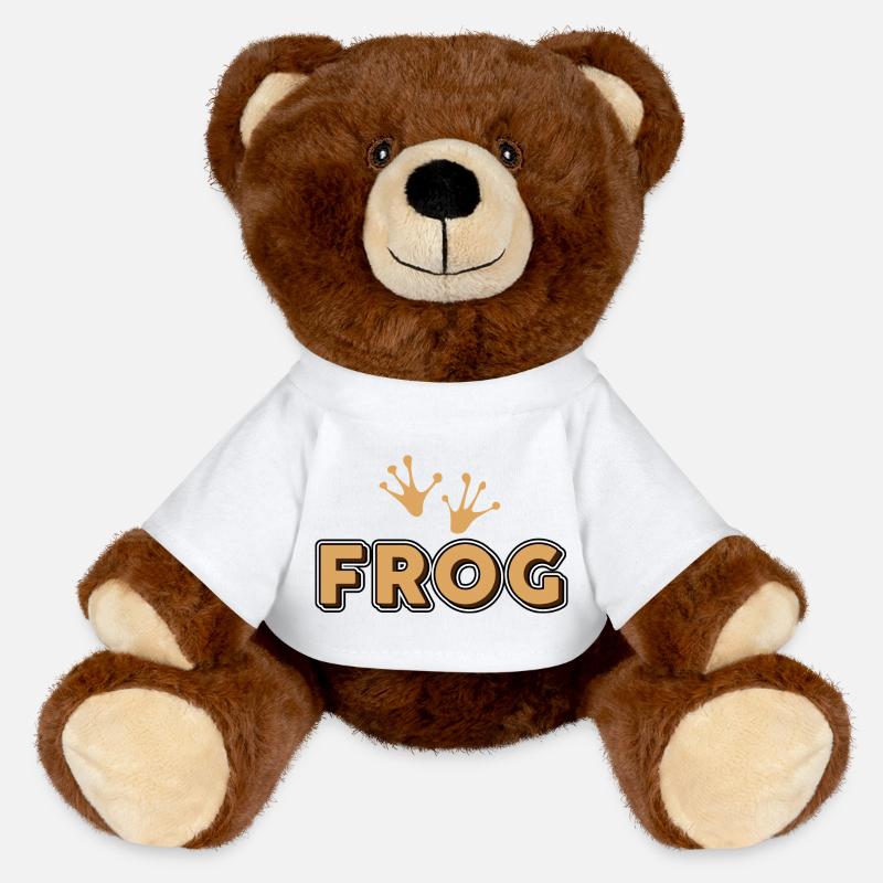 Frosch - Nounours RecycelBär® marron - blanc