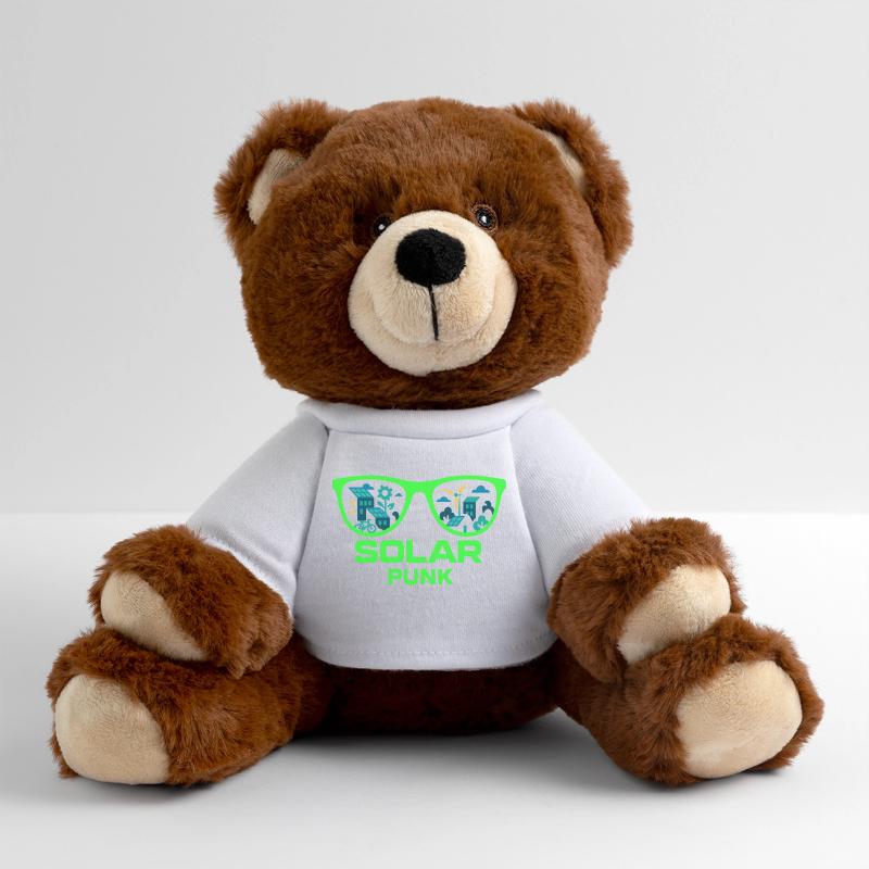 Solarpunk Vision Nounours RecycelBär® marron
