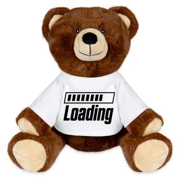 Chargement de la barre de chargement - Nounours RecycelBär® marron - blanc - Devant