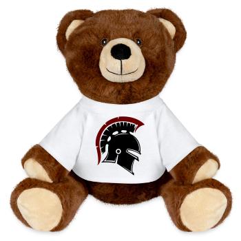 Spartiates - Nounours RecycelBär® marron - blanc - Devant