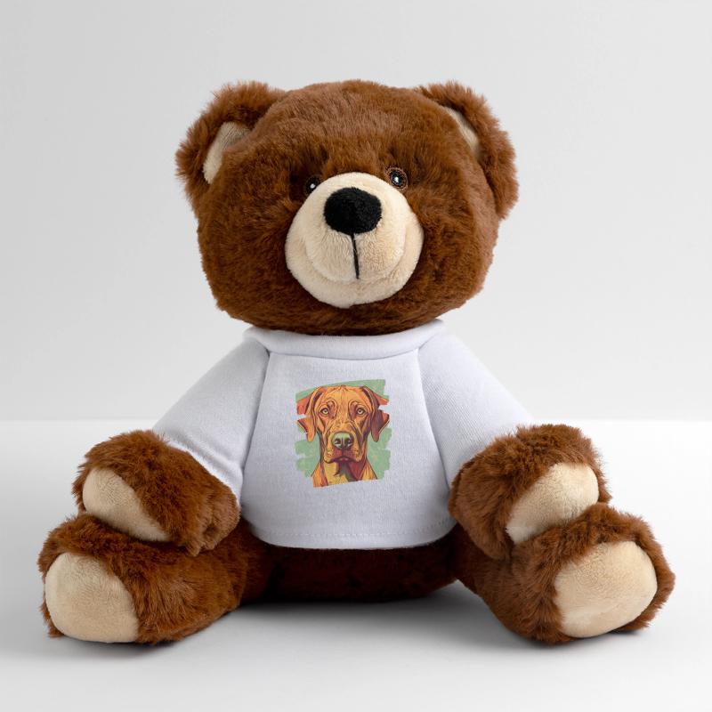 Rhodesian Ridgeback MiniFeet® RecycelBär® Teddy Bear Brown