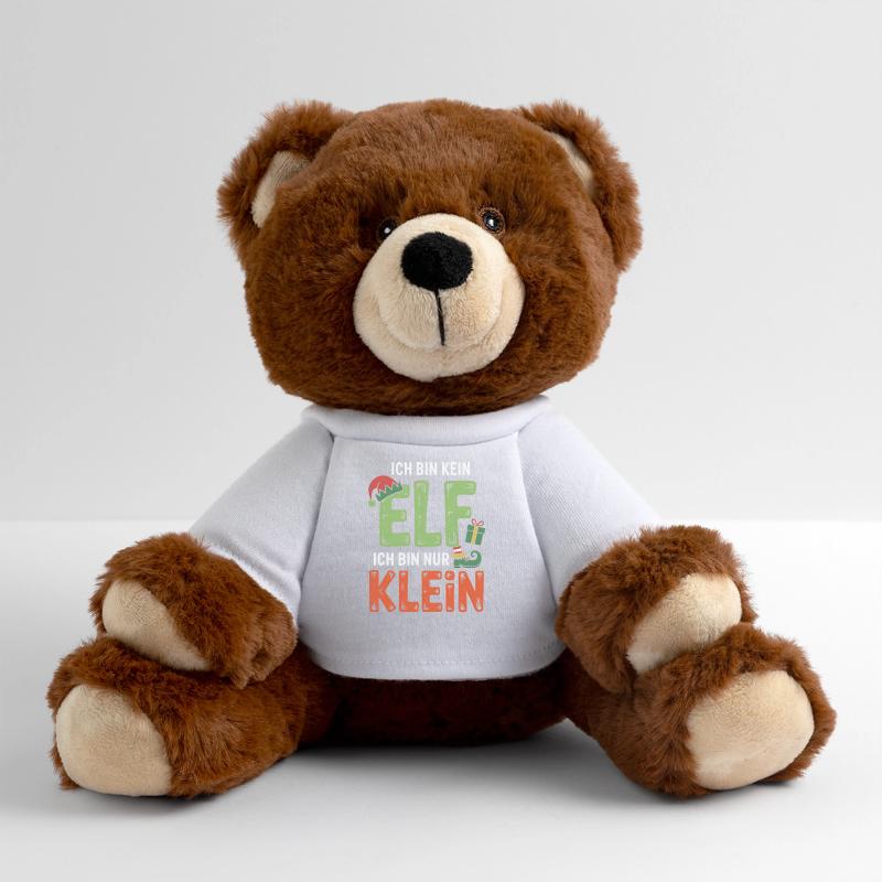 Ich bin kein Elf – nur klein MiniFeet® RecycelBär® Braun