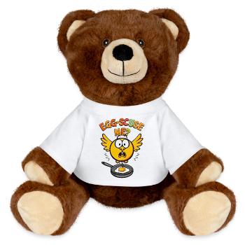 Pardon ? - Nounours RecycelBär® marron - blanc - Devant