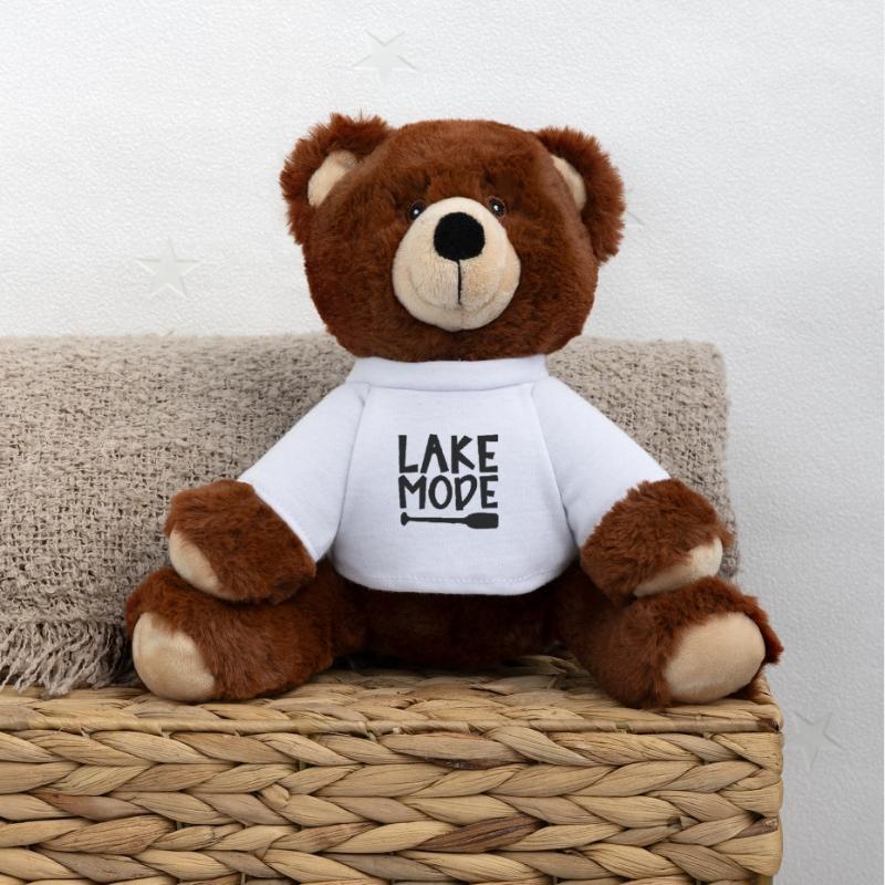 Pagaie d’aventure en mode lacConception de motivation Nounours RecycelBär® marron