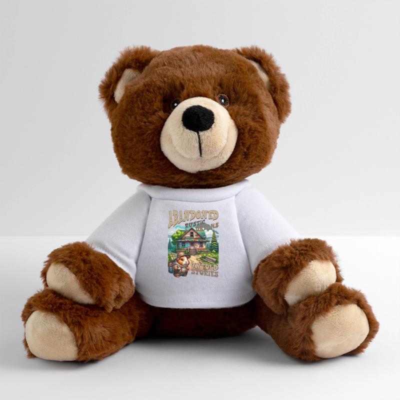 Untold Stories: Rustic Cabin MiniFeet® RecycelBär® Teddy Bear Brown