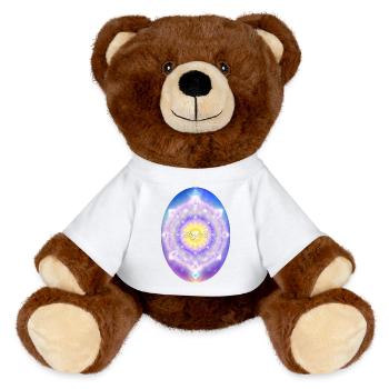 Alegria Juan Carlos GarciA - Nounours RecycelBär® marron - blanc - Devant