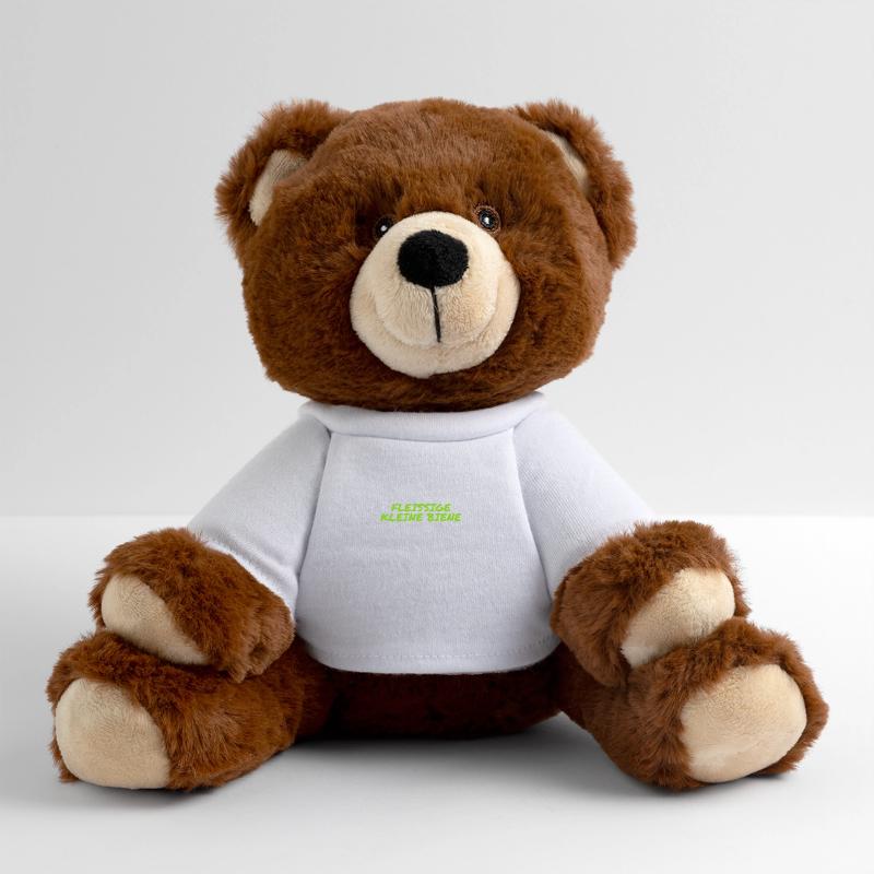 ich arbeite gern MiniFeet® RecycelBär® Braun