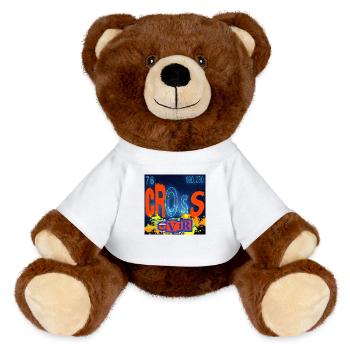 CROSS OVER CHEMISTRY - Nounours RecycelBär® marron - blanc - Devant