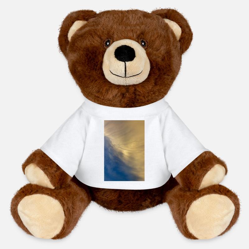 Der Himmel - MiniFeet® RecycelBär® Braun - Weiß