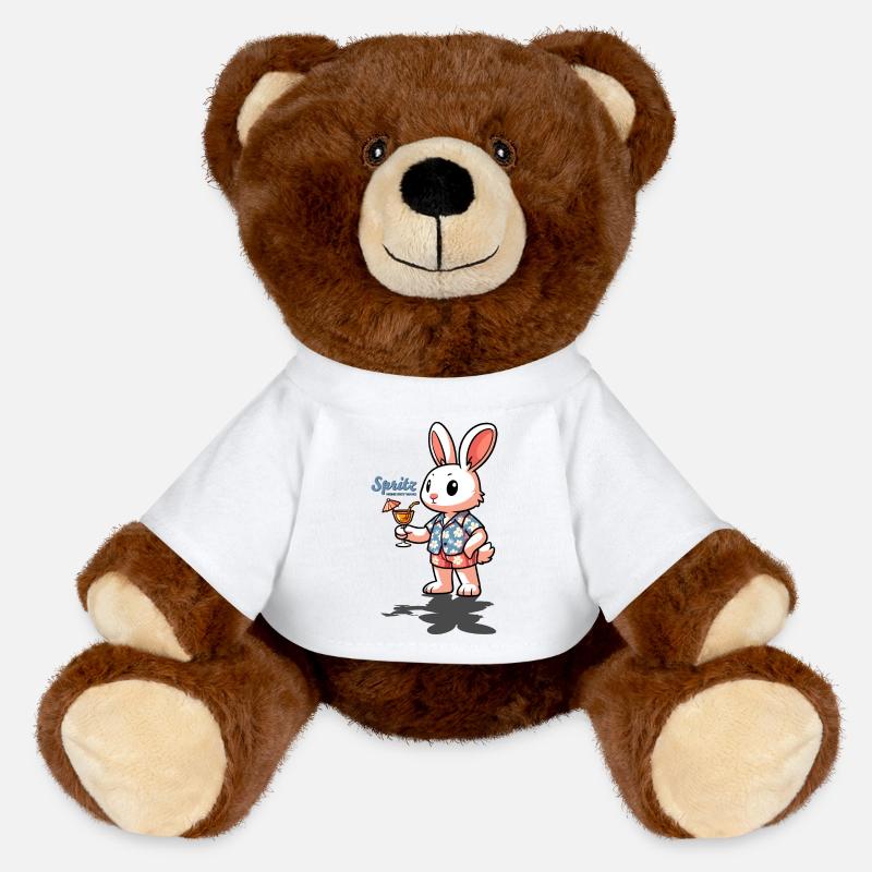 Squirt mon premier choix - Nounours RecycelBär® marron - blanc