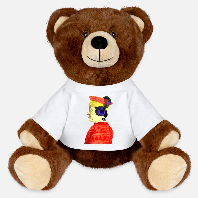 Federico da Montefeltro - MiniFeet® RecycelBär® Braun - Weiß