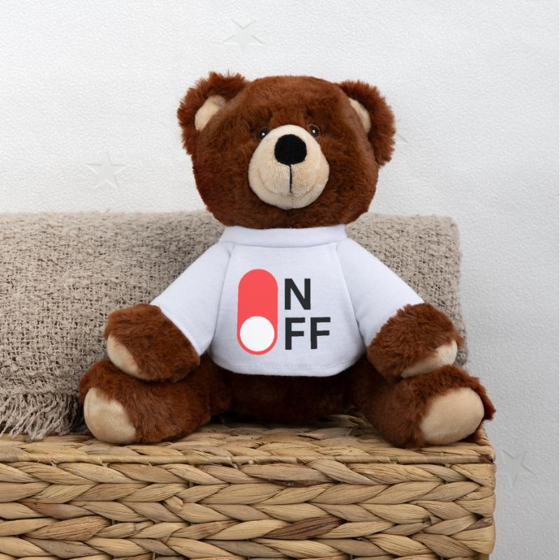 Mode ON/OFF Nounours RecycelBär® marron