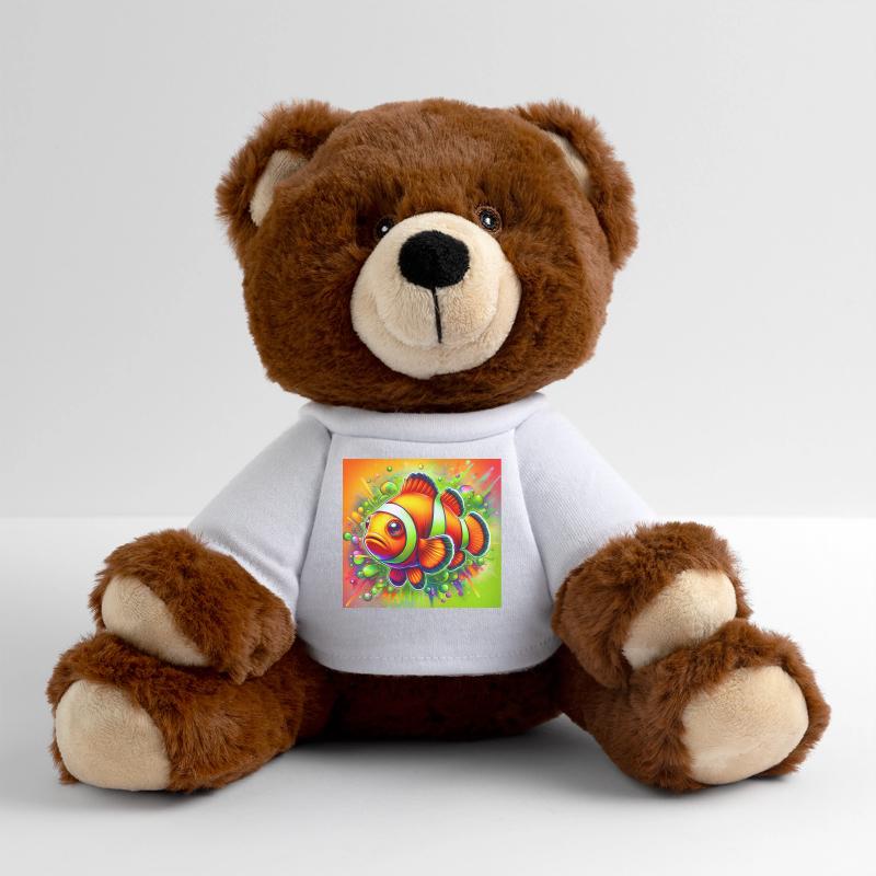 Clownfish MiniFeet® RecycelBär® Teddy Bear Brown