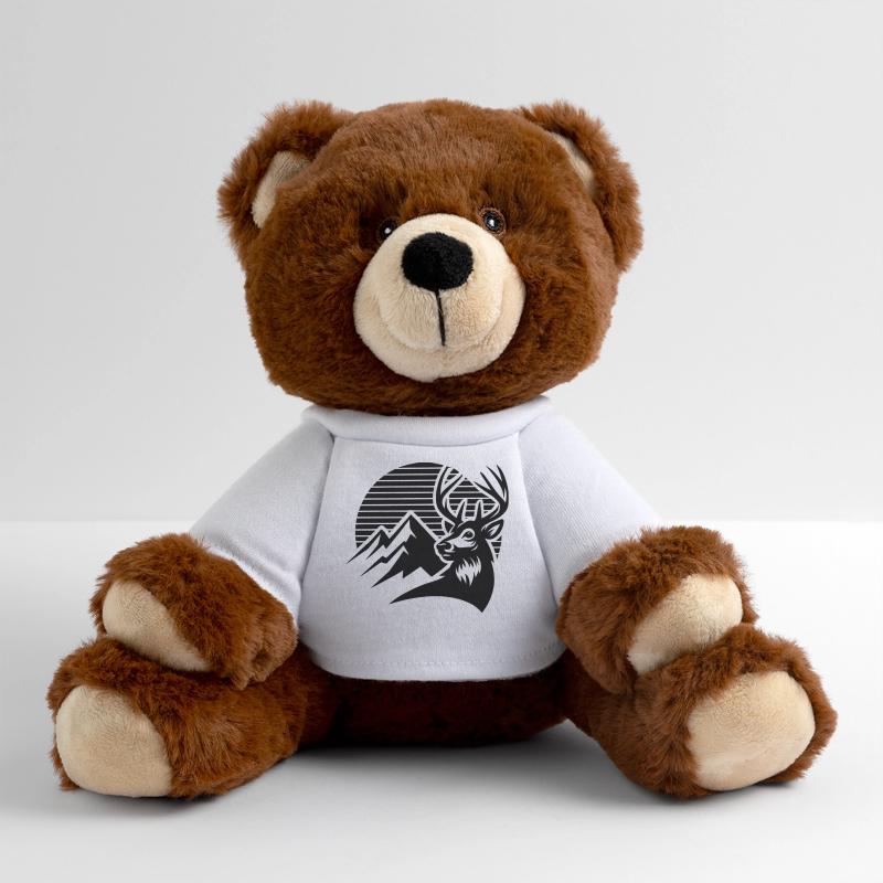 Alpine deer MiniFeet® RecycelBär® Teddy Bear Brown