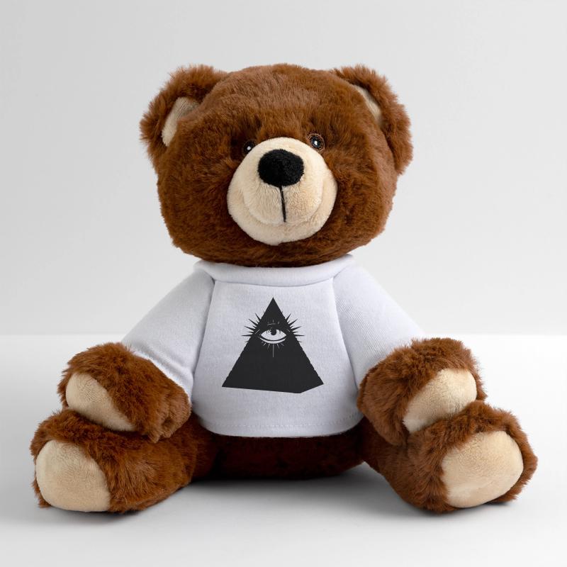 Pyramide des Illuminati Nounours RecycelBär® marron