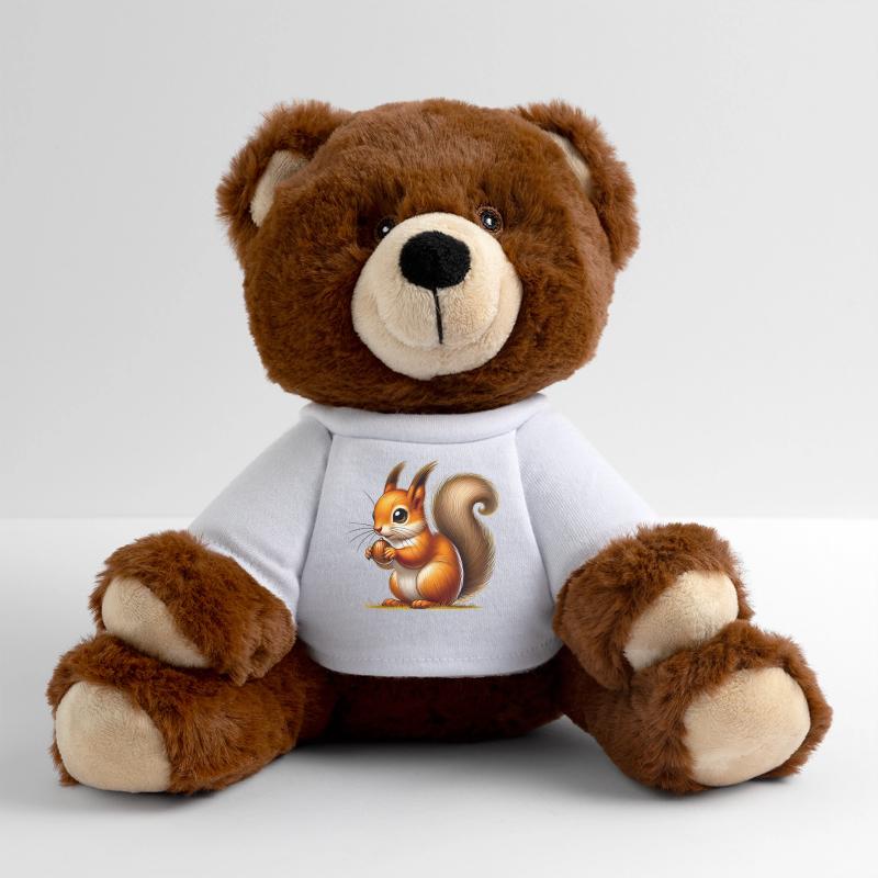 Écureuil Nounours RecycelBär® marron