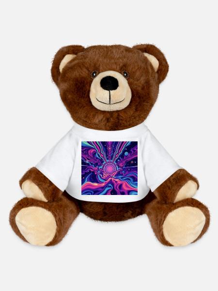 MDMA - Nounours RecycelBär® marron - blanc