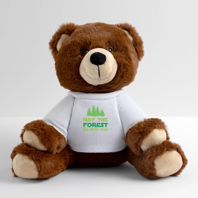 Möge der Wald mit dir sein MiniFeet® RecycelBär® Braun