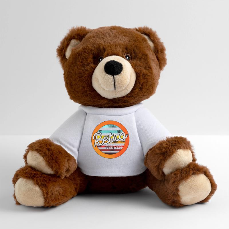 Retro forever MiniFeet® RecycelBär® Teddy Bear Brown