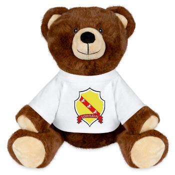 Lorrain - MiniFeet® RecycelBär® Braun - Weiß - Vorne