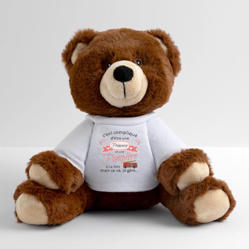 Pompière Nounours RecycelBär® marron
