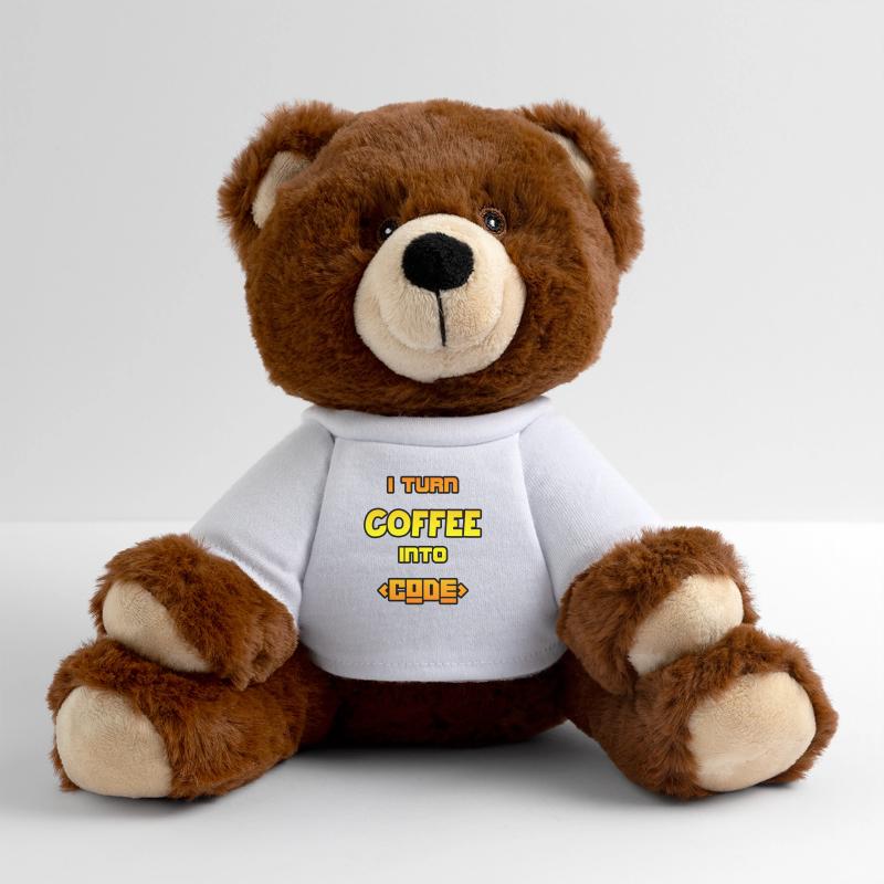 Je transforme le café en code Nounours RecycelBär® marron