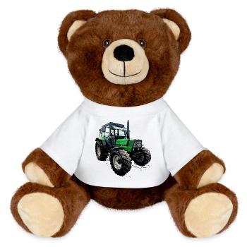 Tracteur DX 4.31 - Nounours RecycelBär® marron - blanc - Devant