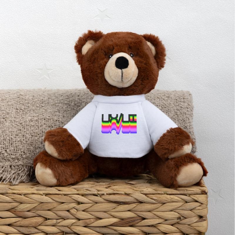 Code Developer Scripting Dev Geek Geek MiniFeet® RecycelBär® Teddy Bear Brown