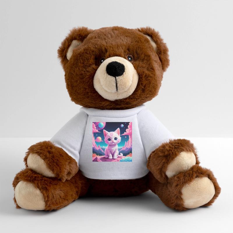 Kittens on foreign planets MiniFeet® RecycelBär® Teddy Bear Brown