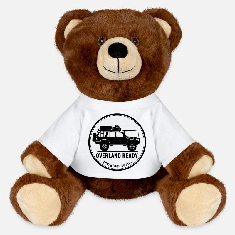 Overland - MiniFeet® RecycelBär® Braun - Weiß