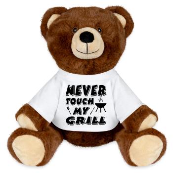 Griller - Nounours RecycelBär® marron - blanc - Devant