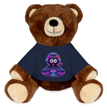 Gatalf blindtest - Nounours RecycelBär® marron - bleu marine - Devant