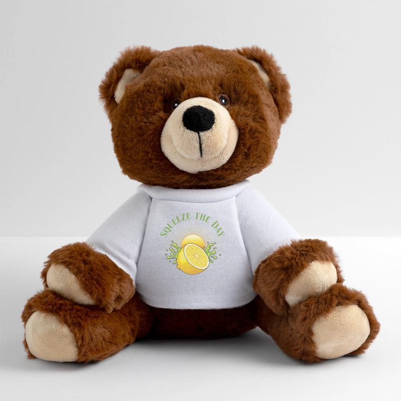 Pressez le jour Lemon Splash Nounours RecycelBär® marron