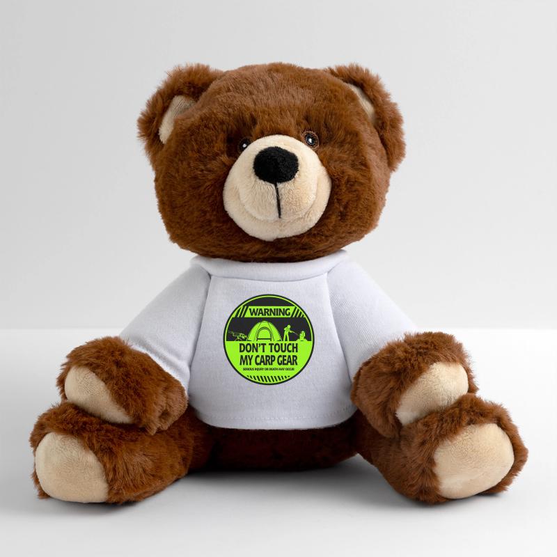 Carp warning MiniFeet® RecycelBär® Teddy Bear Brown