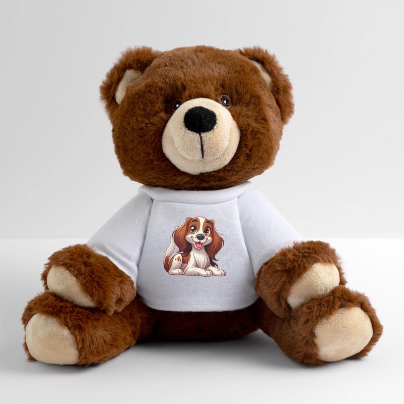 Brittany Spaniel MiniFeet® RecycelBär® Teddy Bear Brown