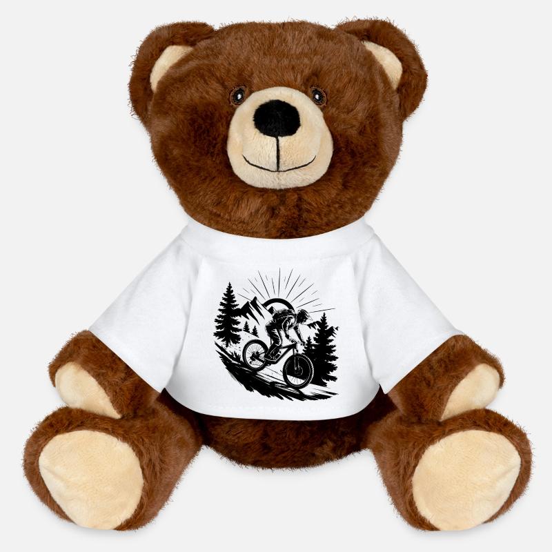 VTT VTT - Nounours RecycelBär® marron - blanc