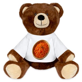 Salad He - Nounours RecycelBär® marron - blanc - Devant
