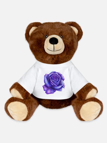 Lila Rose - MiniFeet® RecycelBär® Braun - Weiß