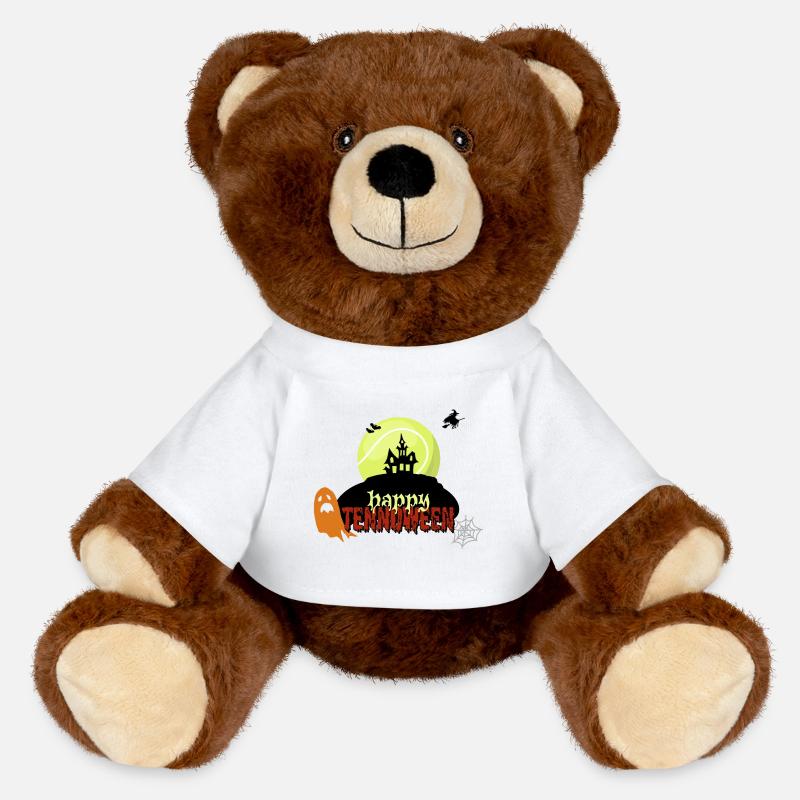 Happy Tennoween - MiniFeet® RecycelBär® Braun - Weiß