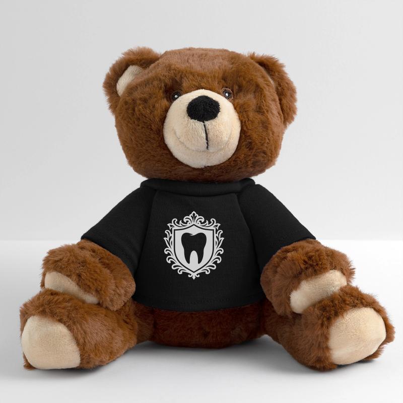 Logo de la dent Nounours RecycelBär® marron