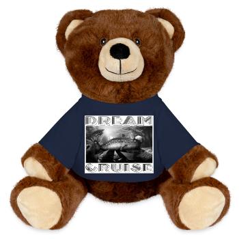 Croisière de rêve - Nounours RecycelBär® marron - bleu marine - Devant