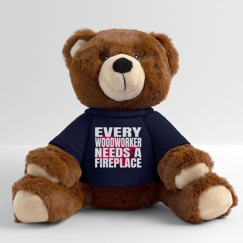 hearbeat génial forêt travail plombier blague Nounours RecycelBär® marron