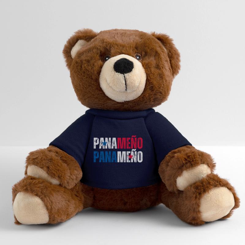 Drapeau panaméen, fierté panaméenne Nounours RecycelBär® marron