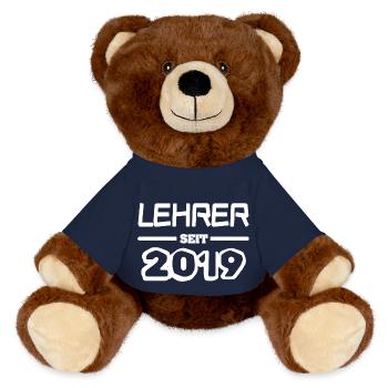 2019 - MiniFeet® RecycelBär® Braun - French Navy - Vorne
