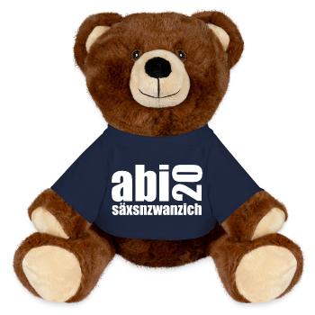 Abi 20 säxnzwanzig - MiniFeet® RecycelBär® Braun - French Navy - Vorne