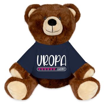 Uropa loading - MiniFeet® RecycelBär® Braun - French Navy - Vorne