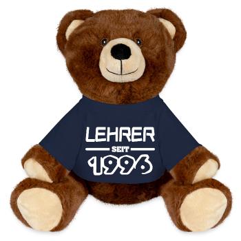 Lehrerin 1996 - MiniFeet® RecycelBär® Braun - French Navy - Vorne