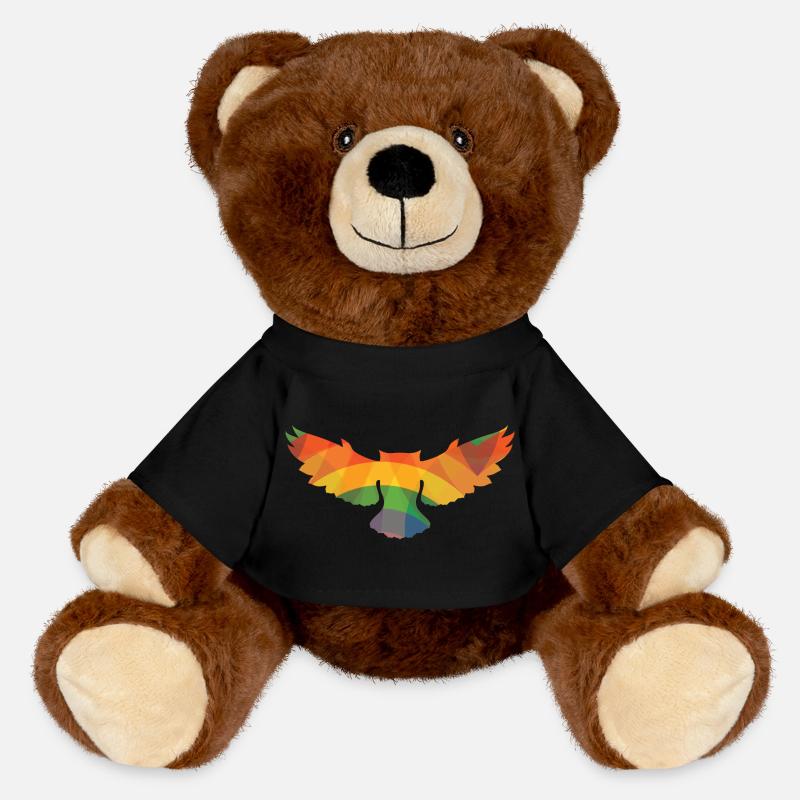 CHOUETTE couleur - Nounours RecycelBär® marron - noir