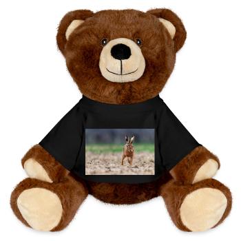 000 4886 - MiniFeet® RecycelBär® Teddy Bear Brown - black - Front